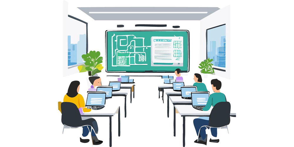 Smart Learning Solutions Illustration